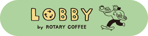 lobby by rotary coffeeはこちらはこちらへ
